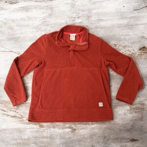 Avalanche Brick Red Quarter-Zip Pullover